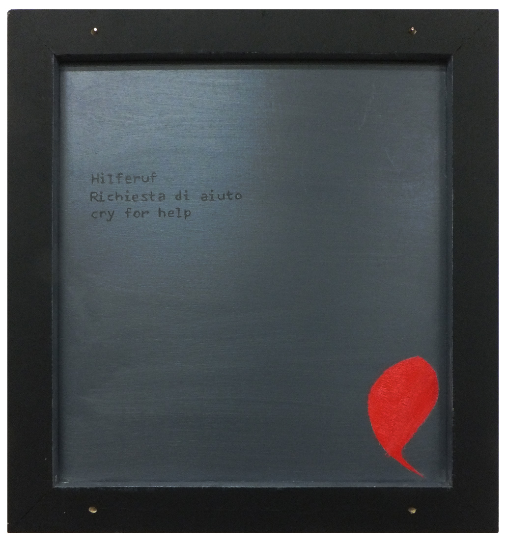 Hilferuf Richiesta di aiuto cry for help
