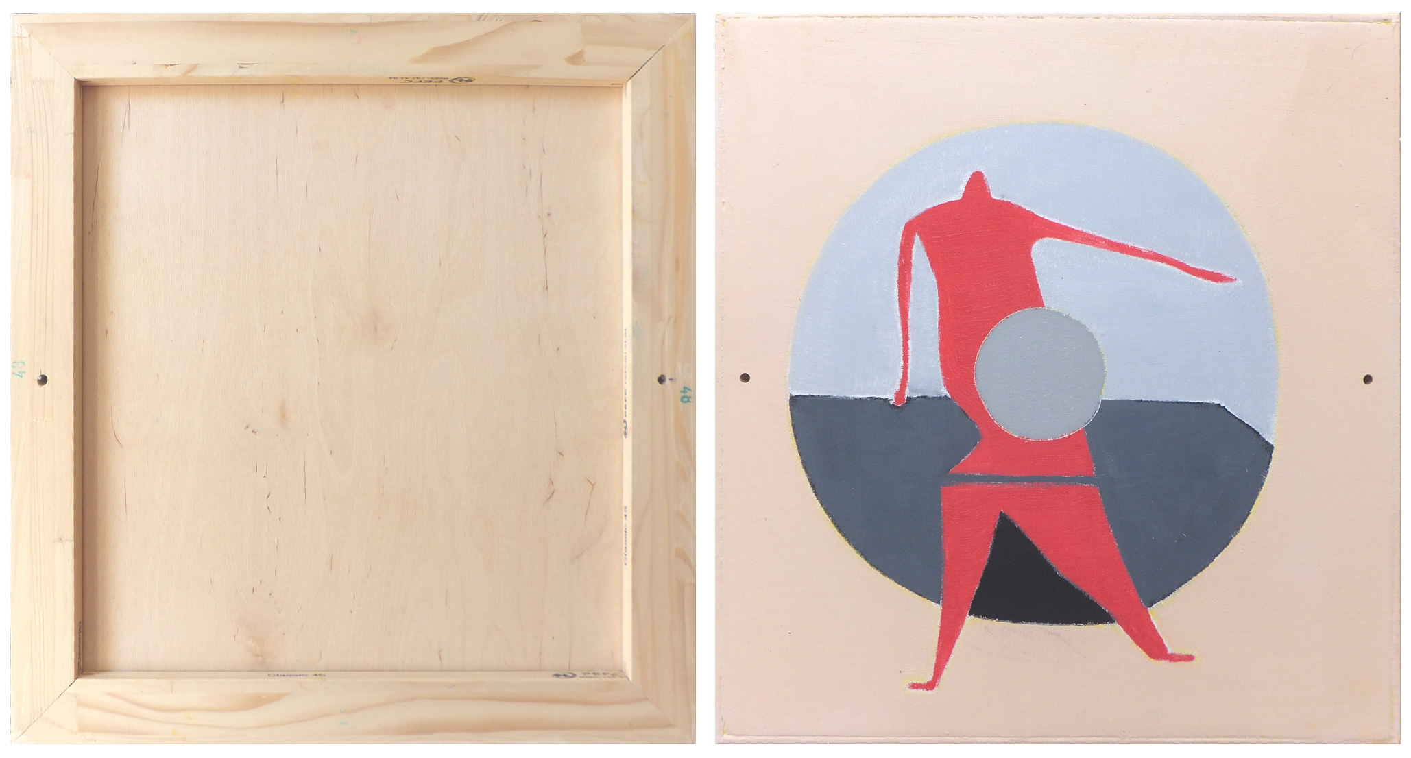 hab das Zimmer ausgeräumt. es ist leer.