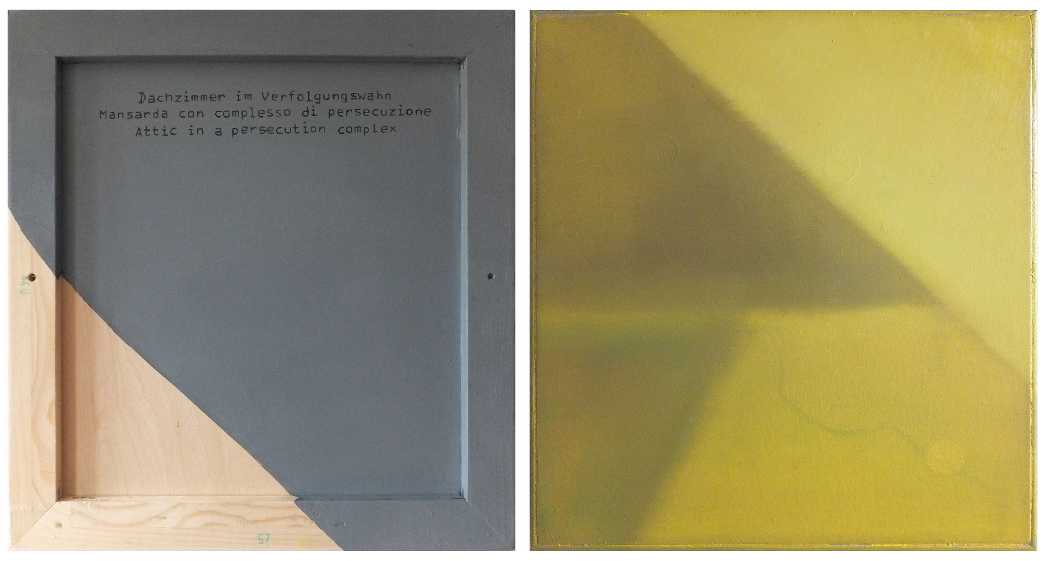 Dachzimmer im Verfolgungswahn